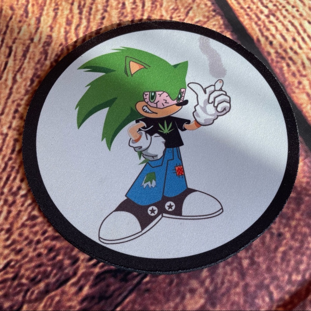 Sonic Green Hair Dab Pad